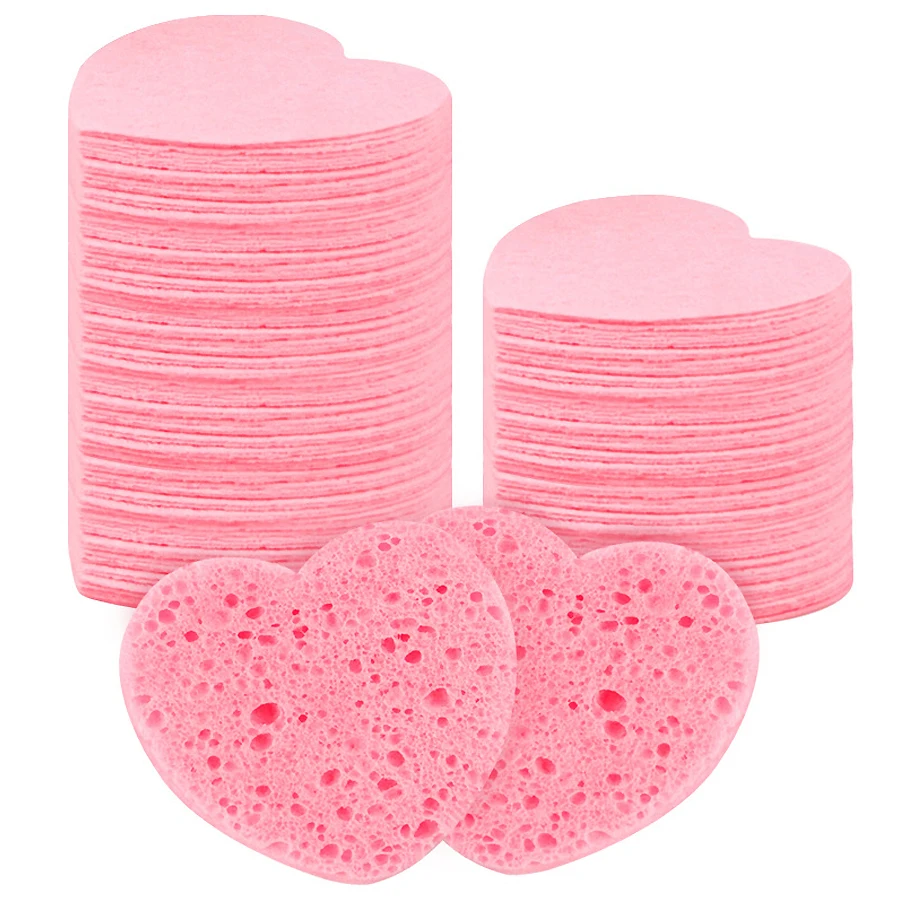 Spa And Wellness - 5Pcs Cellulose Face Sponges Compressed Facial