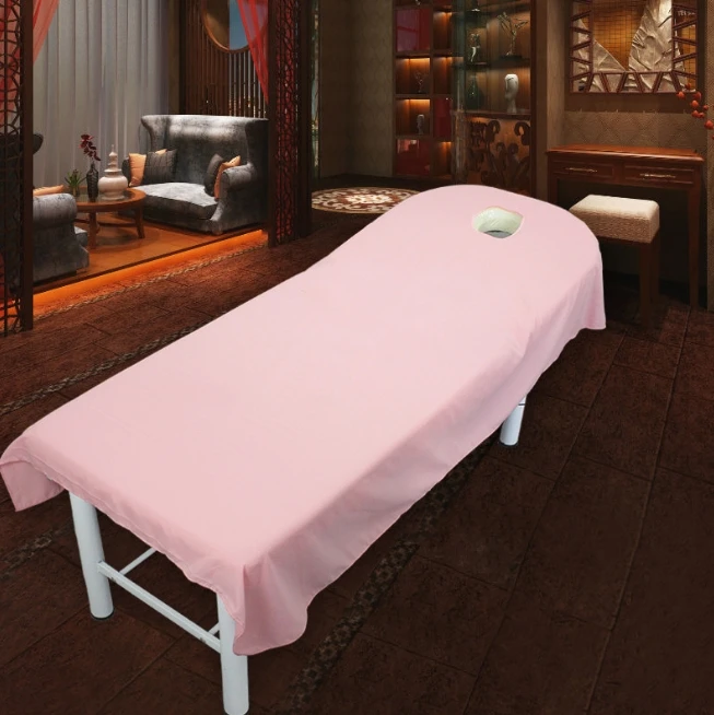 Home Spa Wellness - Cosmetic Salon Spa Massage Beauty Bedsheet