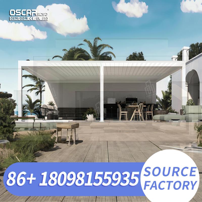 Spa Wellness Resorts - Retractable Pergola with Screen and Motor