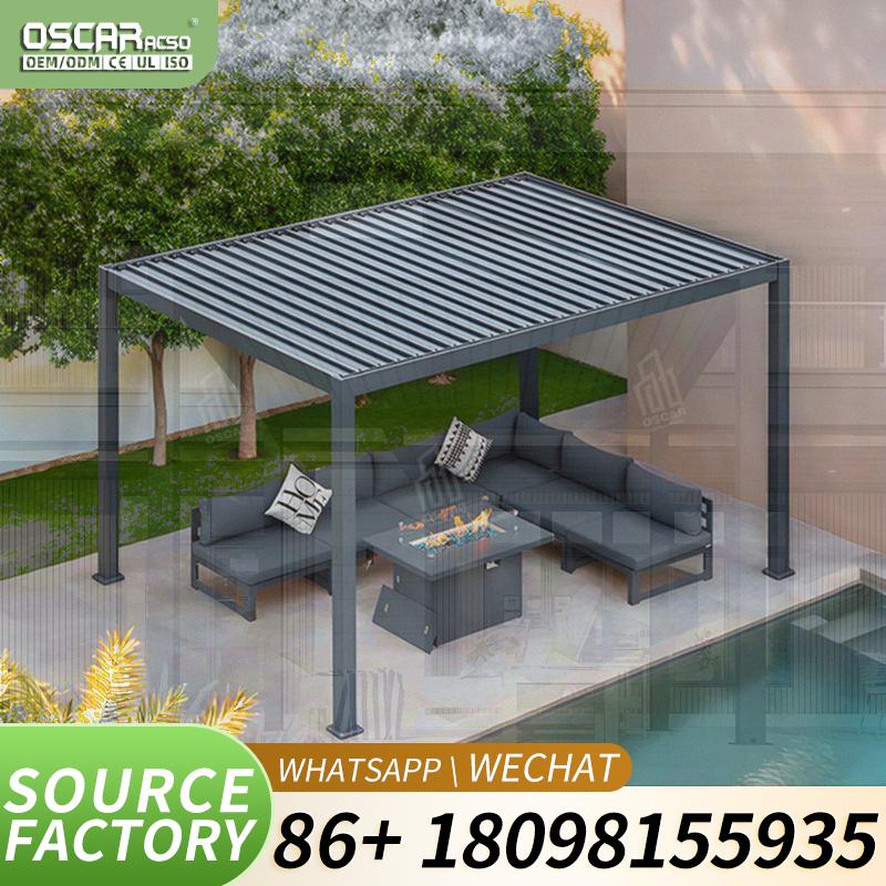 Spa Wellness Resorts - Retractable Pergola with Screen and Motor