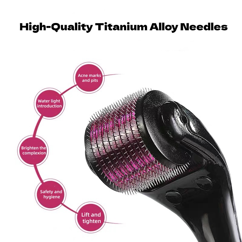 Derma Roller 0.25 - Professional 540 Needles for Facial Body