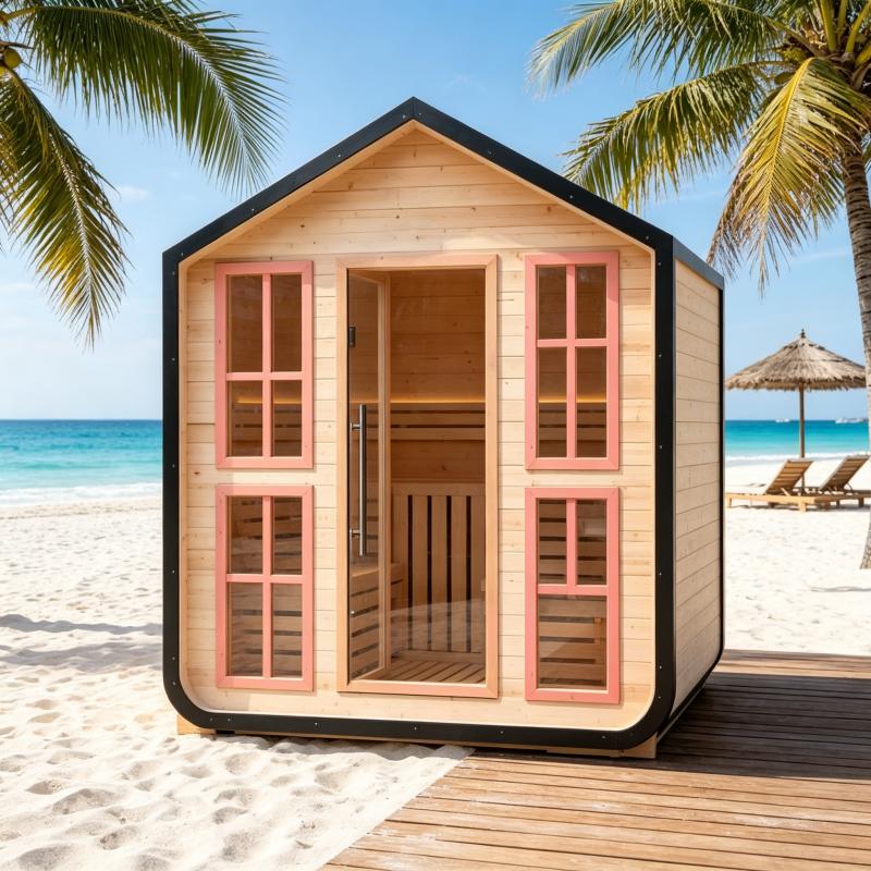 Spa Wellness Usa - Customized Sauna House Outdoor Wooden Steam