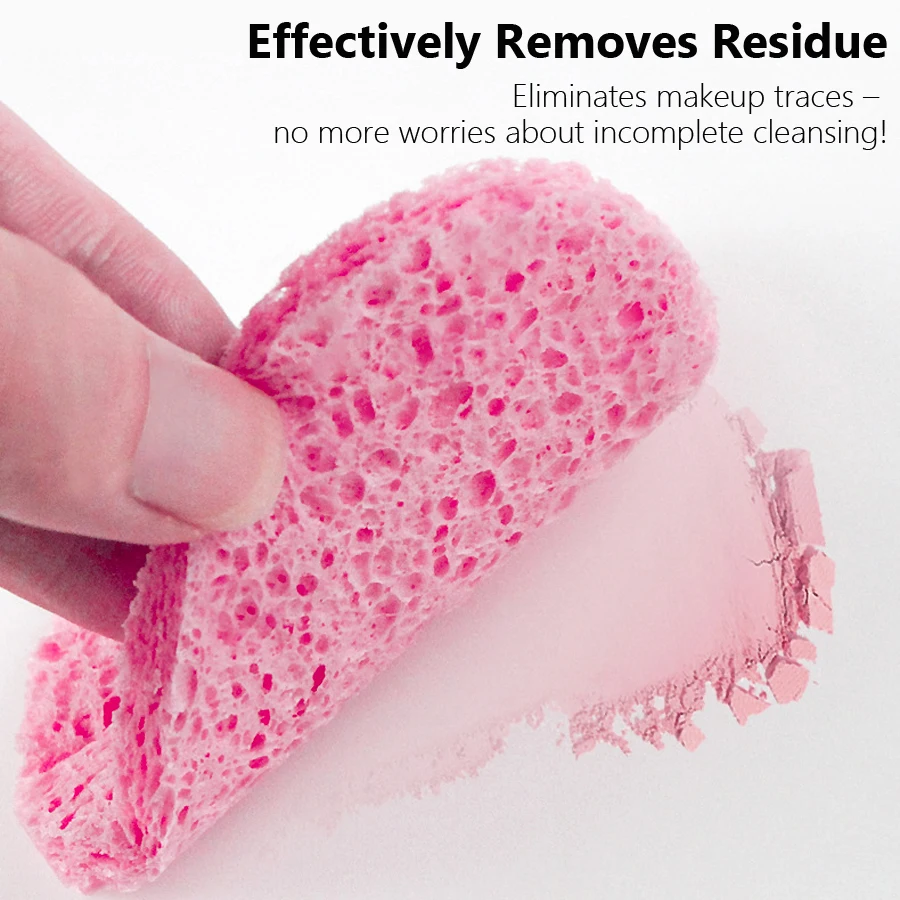 5Pcs Cellulose Face Sponges Co - Spa And Wellness review and price