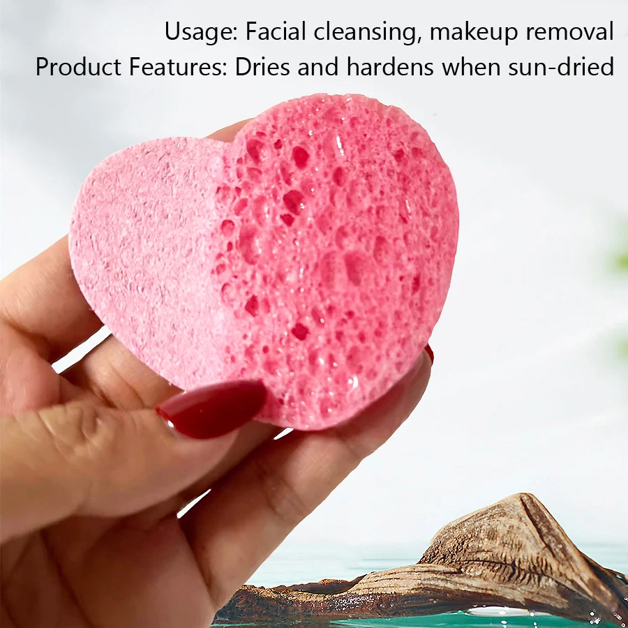 5Pcs Cellulose Face Sponges Co - Spa And Wellness review and price