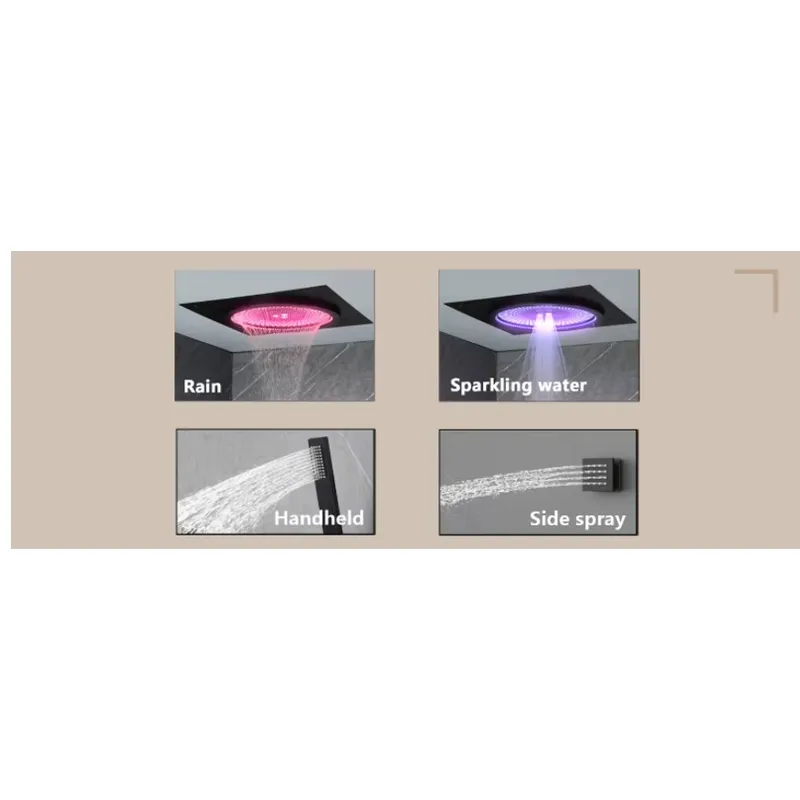 Smart LED Shower Set Bathroom  - Spa & Wellness Hotel Diamond Ustroń review and price
