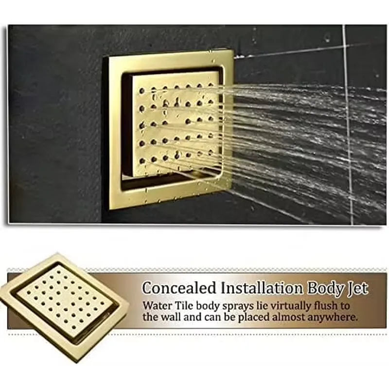Smart LED Shower Set Bathroom  - Spa & Wellness Hotel Diamond Ustroń review and price