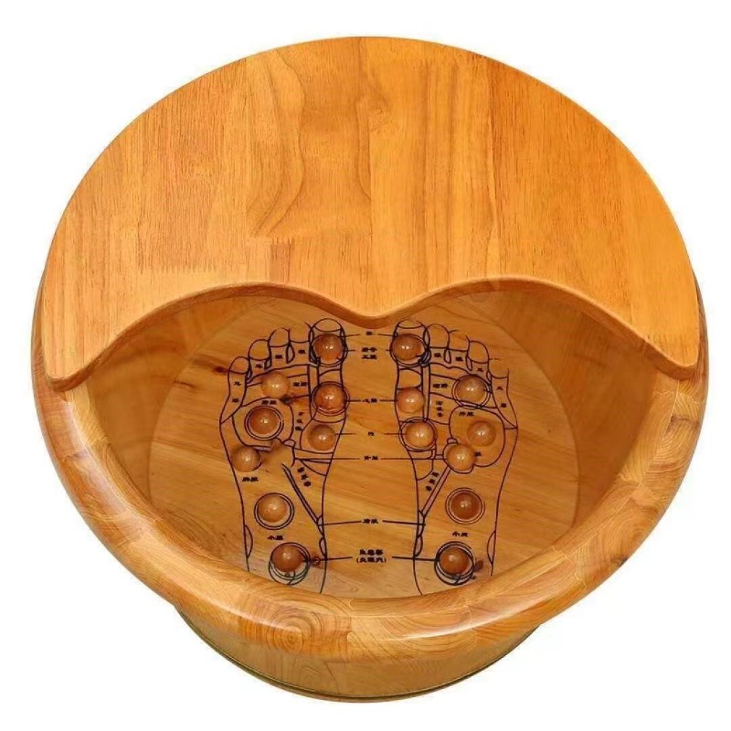Cedar Wood Foot Soaking Bucket - Spa & Wellness Hotel Diamond Ustroń review and price