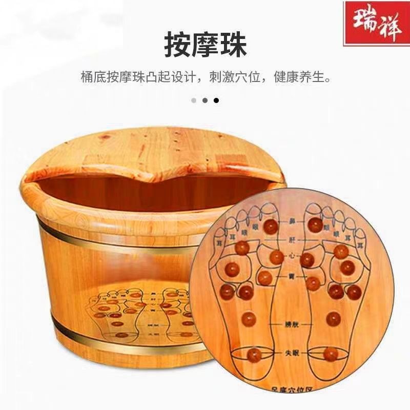 Cedar Wood Foot Soaking Bucket - Spa & Wellness Hotel Diamond Ustroń review and price