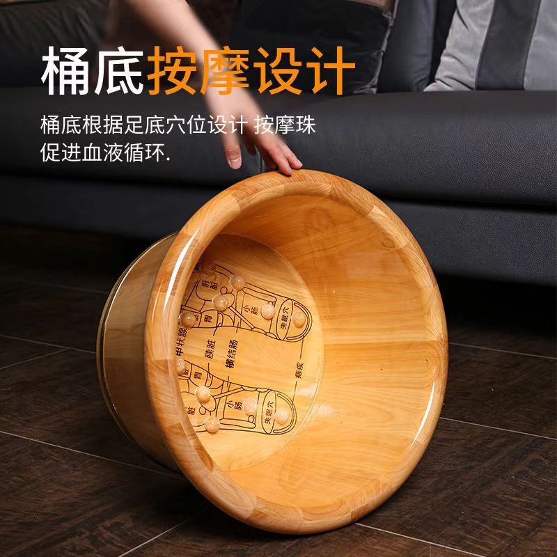 Cedar Wood Foot Soaking Bucket - Spa & Wellness Hotel Diamond Ustroń review and price