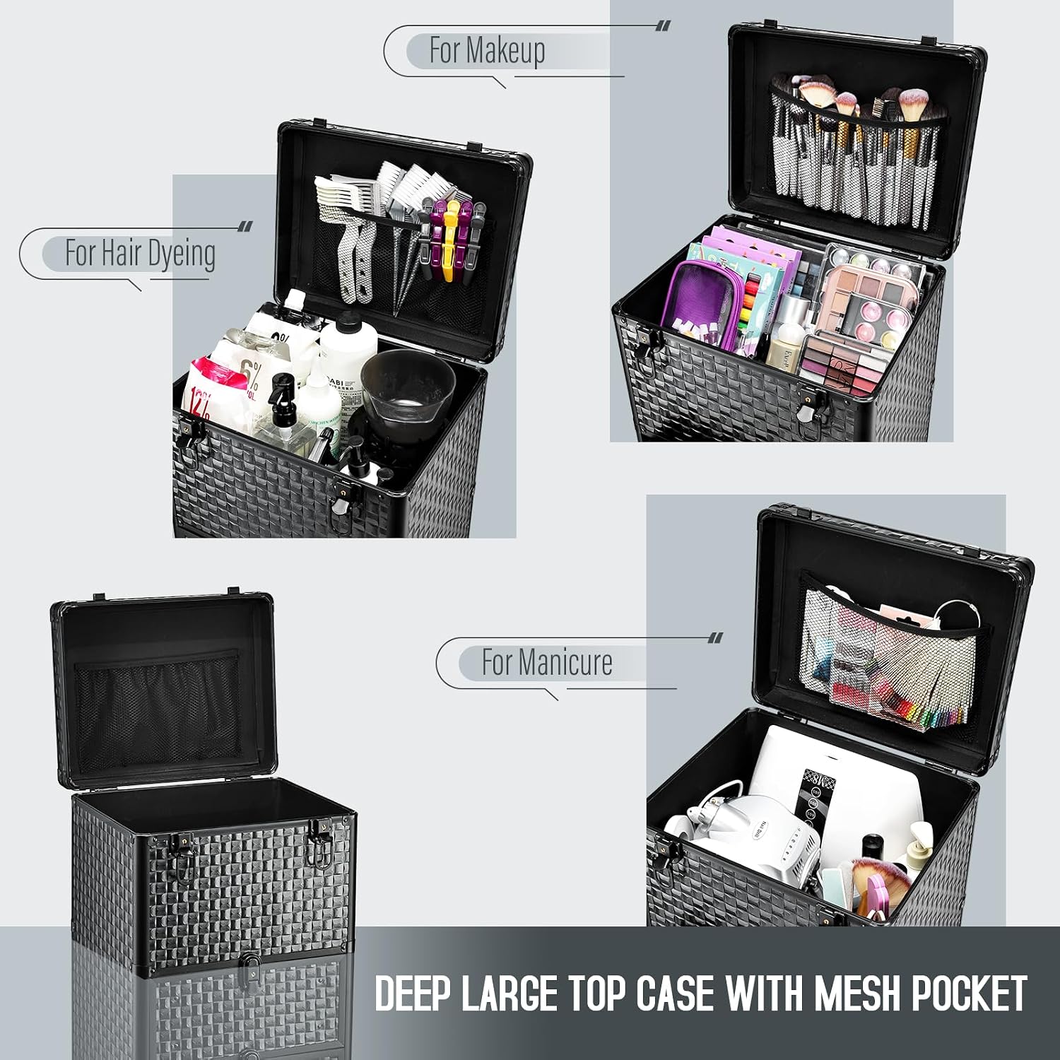 Rolling Salon Cart with 3 Draw - Spa & Wellness Hotel Diamond Ustroń review and price