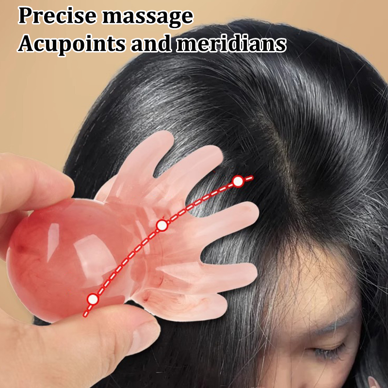 Resin Octopus Comb Head Massag - Home Spa Wellness review and price