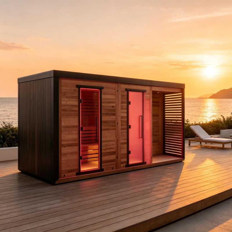 Customized Outdoor Sauna House - Spa Wellness Usa review and price