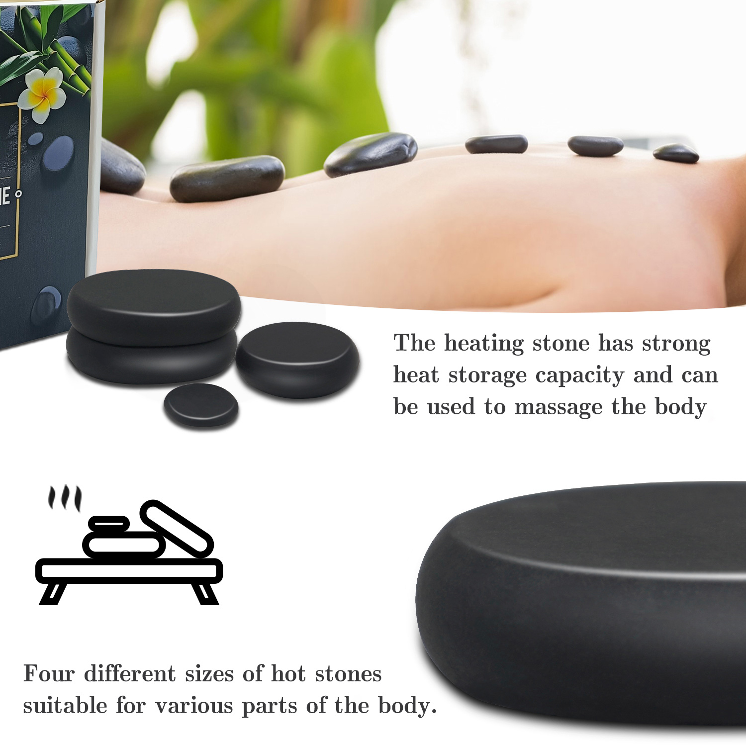 Massage Hot Stone Set,10 Piece - Home Spa Wellness review and price