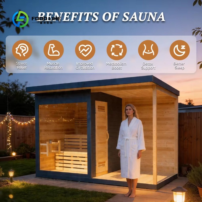 Customized Outdoor Sauna House - Spa Wellness Resorts review and price