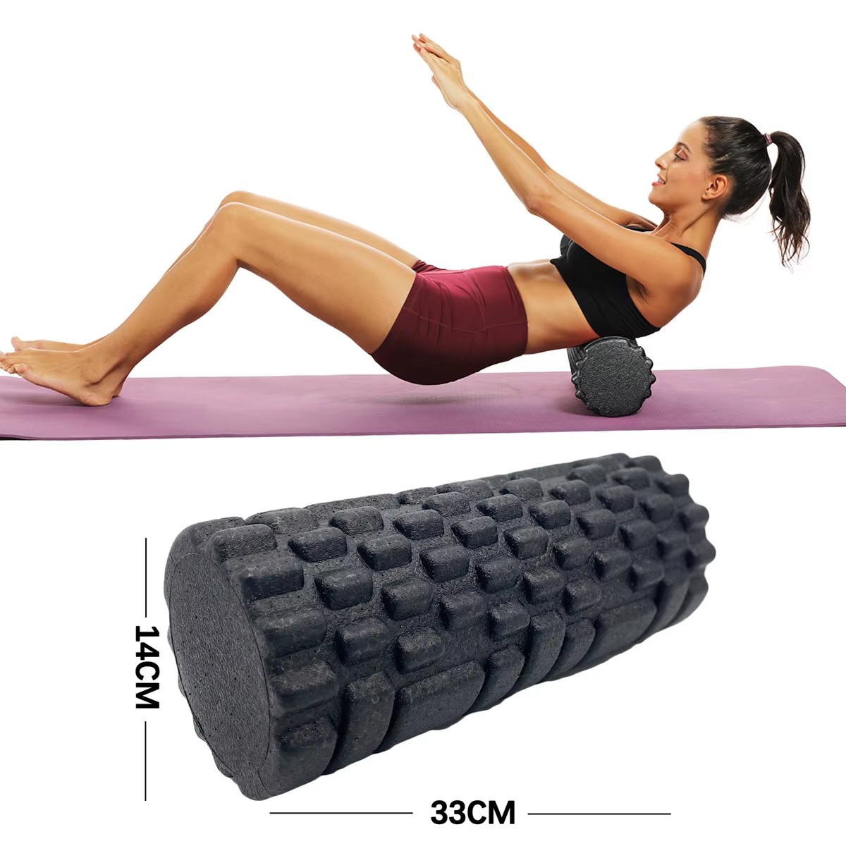 30/33cm Fitness Foam Roller Yo - Spa And Wellness review and price