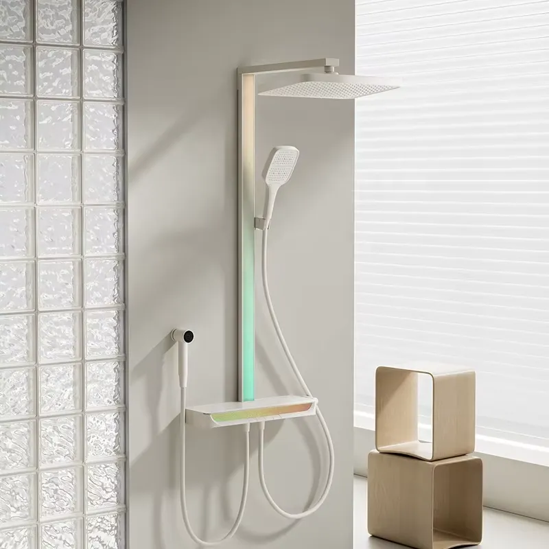 Brass Digital Waterfall Shower - Spa & Wellness Hotel Diamond Ustroń review and price