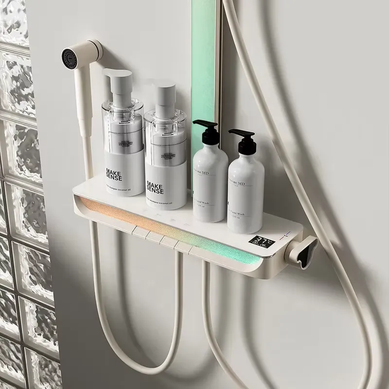 Brass Digital Waterfall Shower - Spa & Wellness Hotel Diamond Ustroń review and price