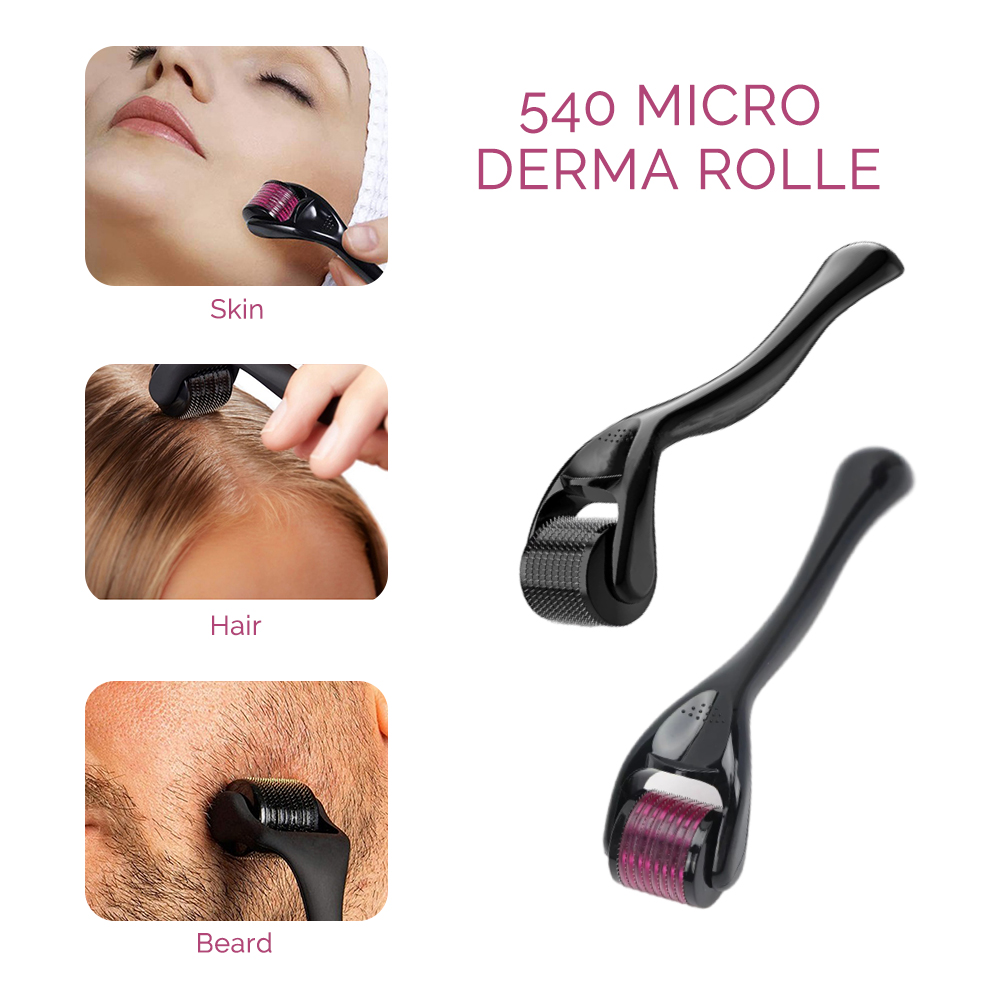 540 Needles Derma Roller Hair  - Derma Roller 0.25 review and price