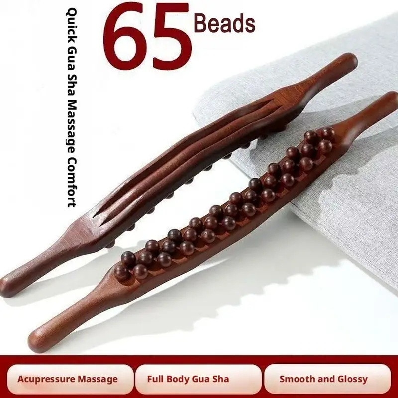 Wooden Massage Roller Stick wi - Spa And Wellness review and price