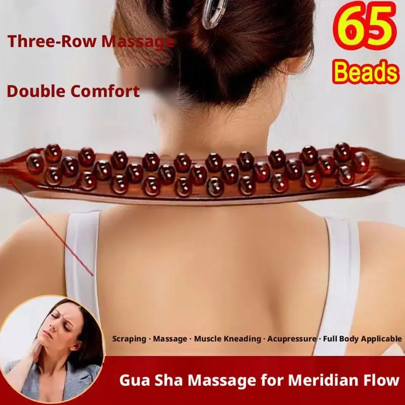 Wooden Massage Roller Stick wi - Spa And Wellness review and price