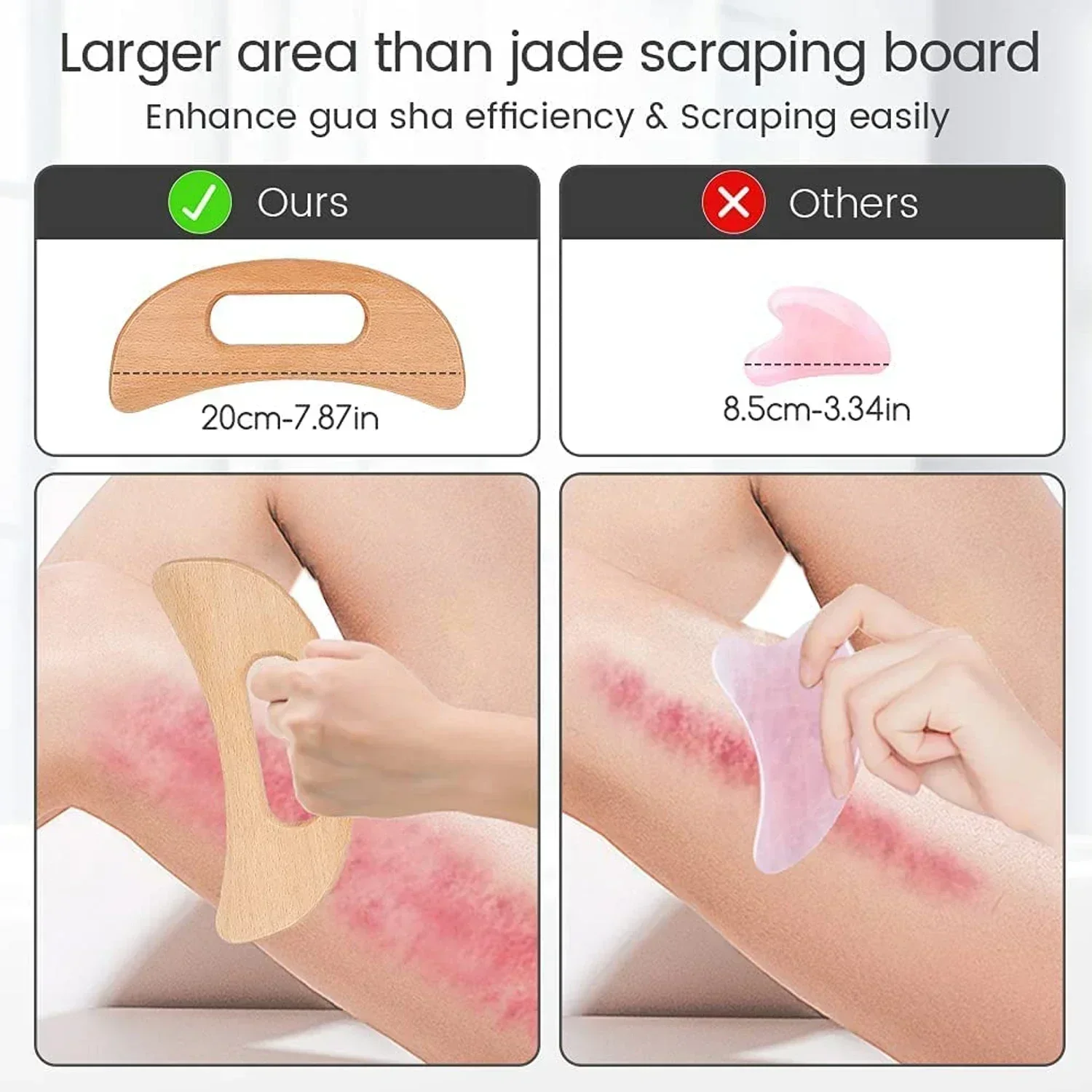 Wooden Gua Sha Tool for Body M - Spa And Wellness review and price