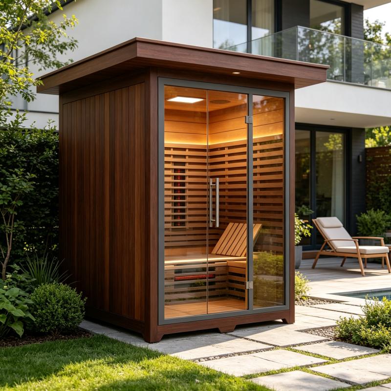 Custom Size Sauna Room Solid W - Spa Wellness Usa review and price