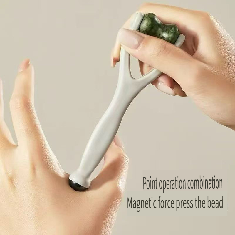 1pc Natural Jade Finger Massag - Spa Wellness Usa review and price