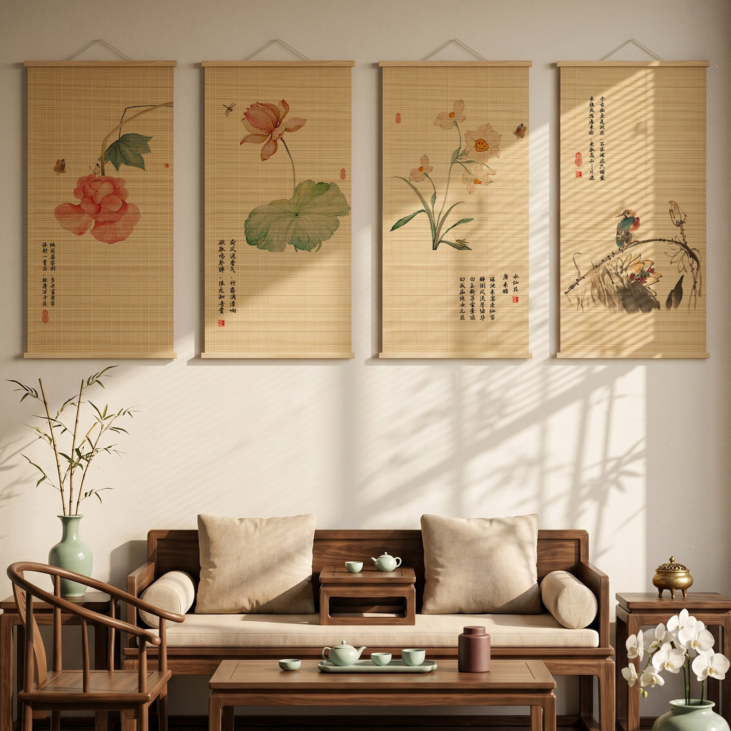 Paintings Bamboo Shadow Breeze - Spa Wellness Resorts review and price