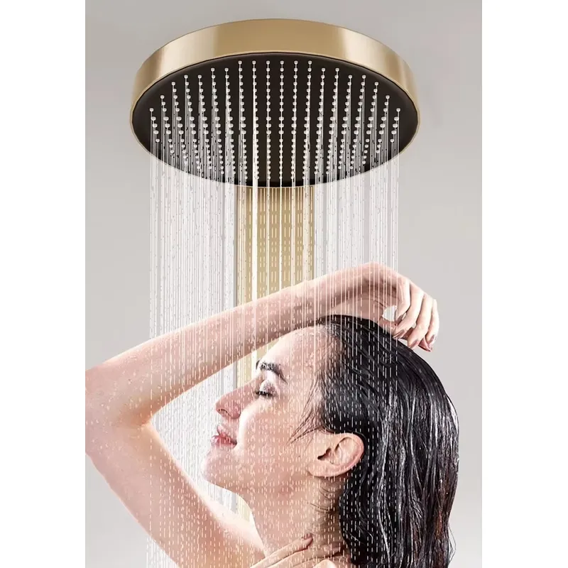 Brass Rainfall Shower Panel Se - Spa & Wellness Hotel Diamond Ustroń review and price